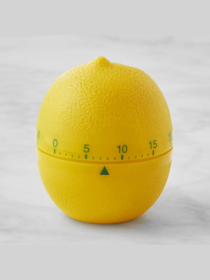 Williams Sonoma Lemon-shaped Timer