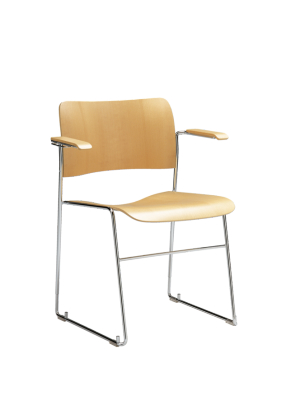 40/4 Stackable Armchair - Metal Frame