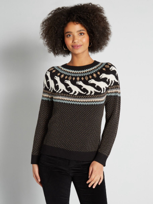 Rawr Ambition Fair Isle Sweater