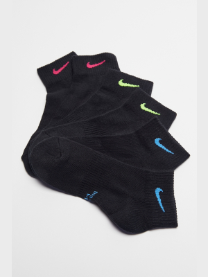 Nike Everyday Cushioned Quarter Sock 3-pack