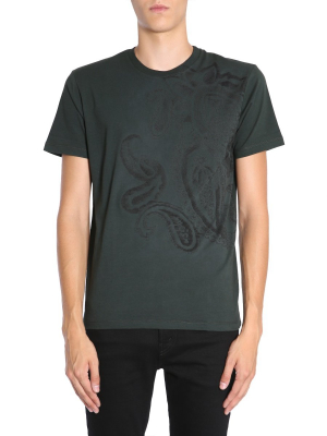 Etro Paisley Embroidered T-shirt