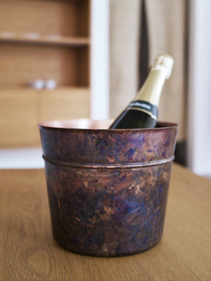 Ice Pail Wine Cooler - Red Copper