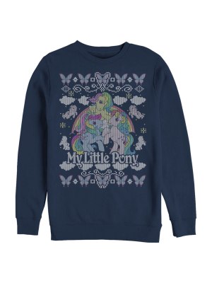 Men's My Little Pony Ugly Christmas Friends Sweatshirt