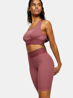 Topshop Active Rose Pink Sports Bra