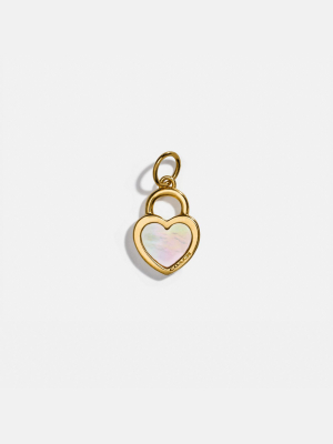 Collectible Pearl Heart Charm