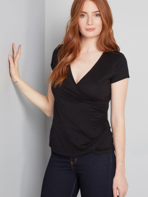 That's A Wrap Surplice Top