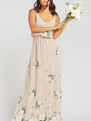 Kendall Maxi Dress ~ Bouquet Toss