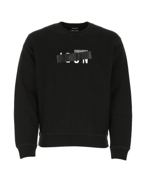 Dsquared2 Icon Tape Crewneck Sweatshirt