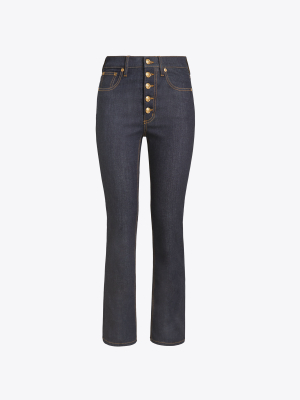 Button-fly Denim Pant