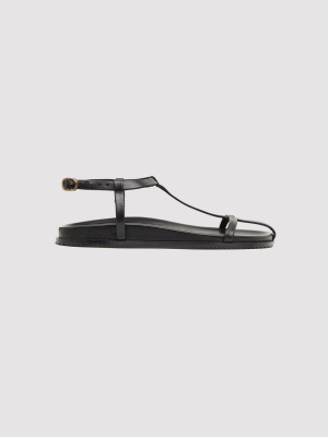 Shin Sandals - Black