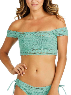 Raisins Crochet Paris Top Y710408-oliv