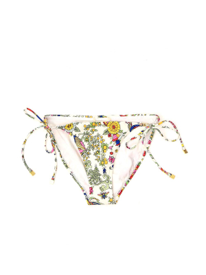 Tory Burch Printed String Bikini Bottom