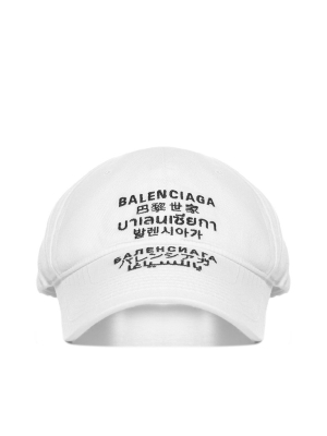 Balenciaga Languages Baseball Cap