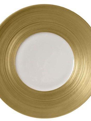 Hemisphere Gold Salad Plate