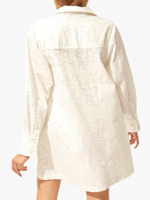 Cotton Shirt Dress