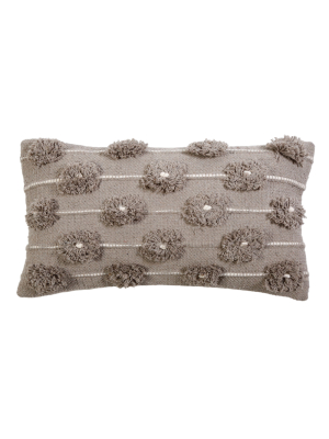 Lola Hand Woven Pillow 14" X 24" With Insert