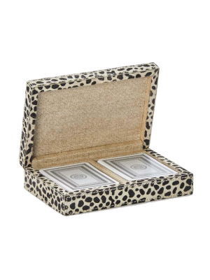 Pigeon & Poodle Lesten Small Card Box Set - Cheetah