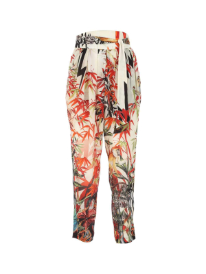 Dsquared2 Graphic Print Tapered Pants