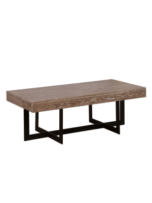 Anderson Coffee Table Gray/black - Iohomes