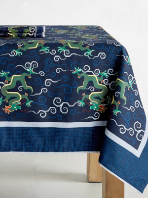 Schumacher Bixi Dragon Tablecloth