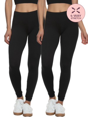 Velvety Soft Lightweight Legging 2-pack