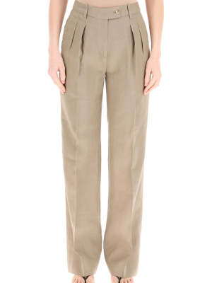 Loulou Studio Bidong Pleated Pants