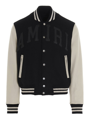 Amiri Vintage Logo Appliqué Varsity Jacket