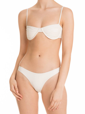 Palm Harper Ruched Bikini Top