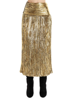 Saint Laurent Pleated Skirt