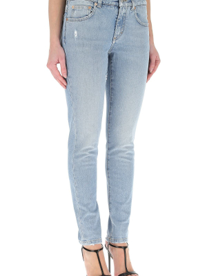 Givenchy Distressed Skinny Jeans