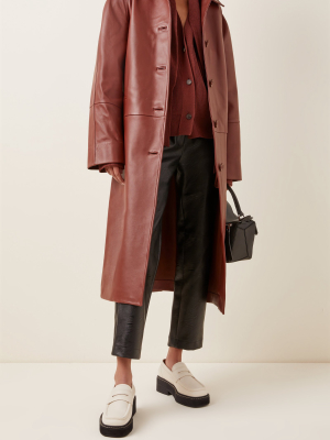 Slow Dance Leather Coat