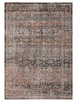 Jaipur Living Elio Oriental Gray/ Black Area Rug (6'x9')