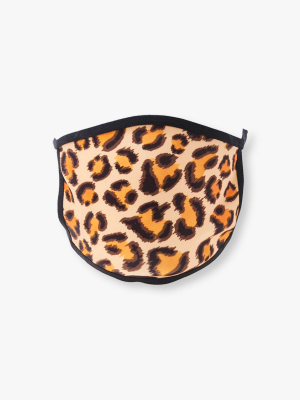 Leopard Print Face Mask