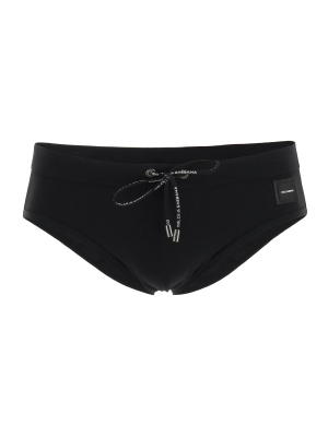 Dolce & Gabbana Drawstring Swim Briefs