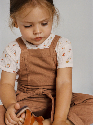 Belted Overalls