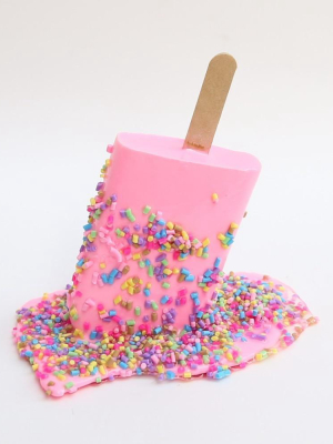 Pink Sprinkle Pop (5 Inch) Resin Sculpture