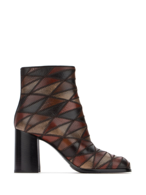 Miu Miu Block Heel Ankle Boots