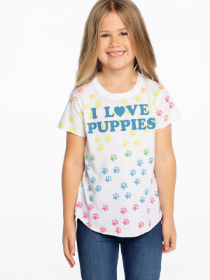 I Love Puppies Charity Tee