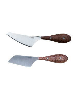 Berghoff Aaron Probyn 2pc Cheese Knife Set