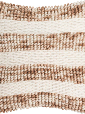 Looped & Weaved Striped Eggshell Blend