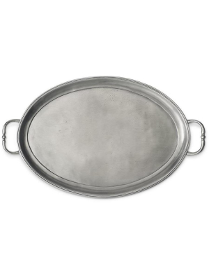 Oval Tray With Handles