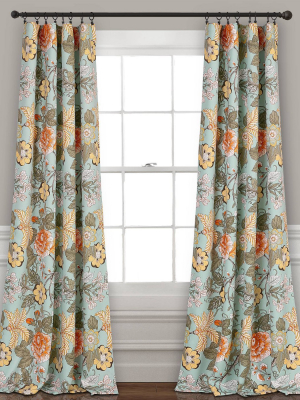 Set Of 2 Sydney Room Darkening Window Curtain Panels - Lush Décor