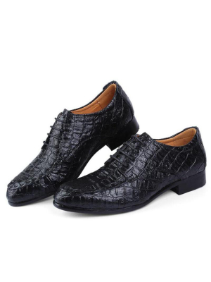 Pologize™ Crocodile Pattern Shoes