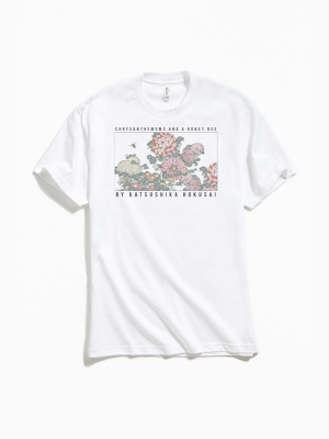 Katsushika Hokusai Chrysanthemums Tee