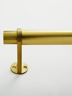 Simple Metal Rod - Antique Brass