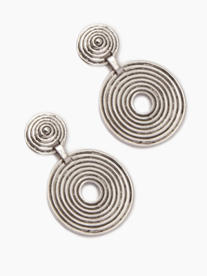 The Braxton Earrings - Silver