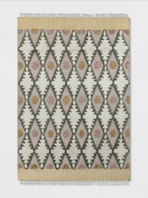 Meadowsweet Diamond Tufted Rug - Opalhouse™