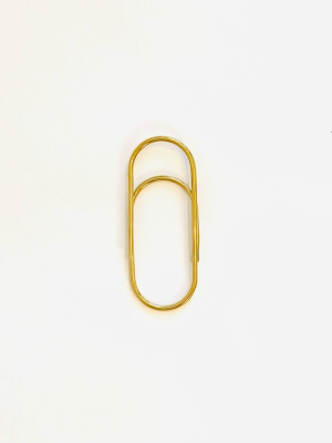 Brass Money Paper Clip