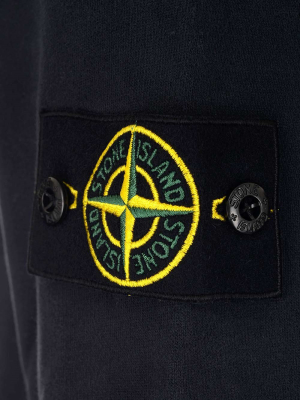 Stone Island Logo Patch Hoodie