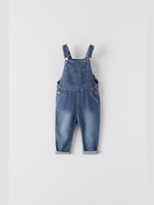 Basic Denim Overalls